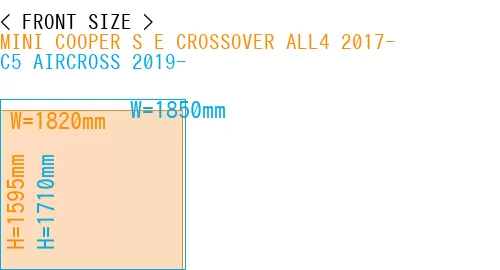 #MINI COOPER S E CROSSOVER ALL4 2017- + C5 AIRCROSS 2019-